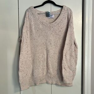 Old Navy White Oversized Sweater